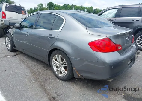 2010 Infiniti G37 Journey z USA, uszkodzony, nr VIN JN1CV6AP9AM403582